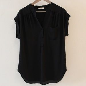Flowy Cap Sleeve Blouse from Norstrom Rack